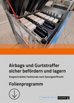 Folienprogramm Airbags und Gurtstraffer sicher befördern und lagern