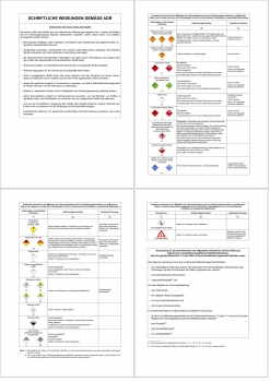 schriftliche weisung adr 2013