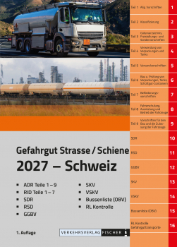 ADR/RID 2027 Schweiz mit nationalen Vorschriften