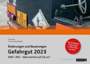 Änderungen und Neuerungen 2023 ADR/RID Buch