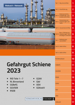 RID 2023 mit Gefahrgutvorschriftensammlung