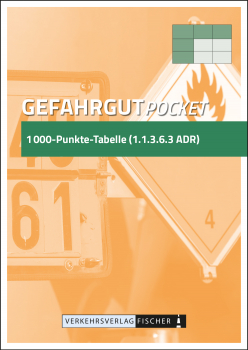 Gefahrgut Pocket 1000-Punkte-Tabelle