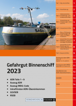 Gefahrgut Binnenschiff mit ADN 2023