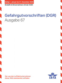 IATA Gefahrgutvorschriften Buch 2026 - für den Luftverkehr