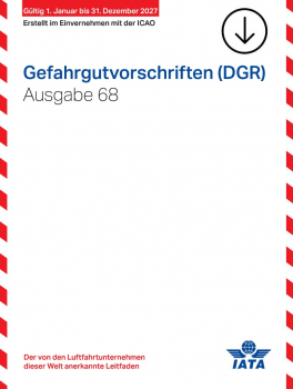 IATA DGR Gefahrgutvorschriften für den Luftverkehr 2027 - Digital