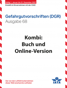 IATA Gefahrgutvorschriften Paket 2027 - für den Luftverkehr