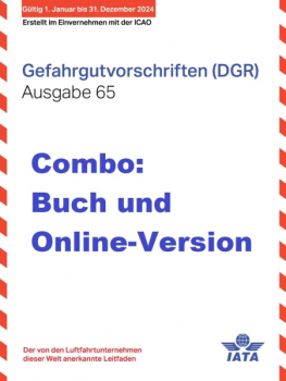 IATA Gefahrgutvorschriften Paket 2024 - für den Luftverkehr