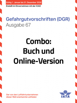 IATA Gefahrgutvorschriften Paket 2026 - für den Luftverkehr