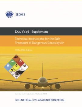 ICAO TI Doc 9284-Supplement Ed. 2025/2026