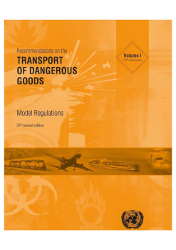 Recommendations on the Transport of DG - Model Regulations - 22nd Edition 2021