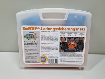 DoKEP-Zurrnetz im Kunststoffkoffer