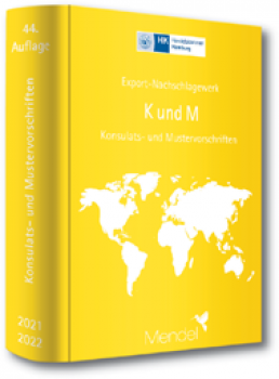 »K und M« - Buch - Konsulats- und Mustervorschriften 44. Auflage