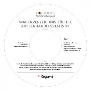 Warenverzeichnis 2024 CD-ROM - für die Aussenhandelsstatistik