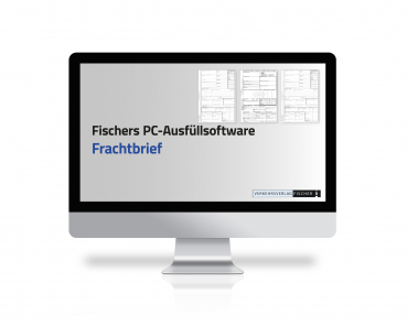 Fischers PC-Ausfüllsoftware Frachtbrief