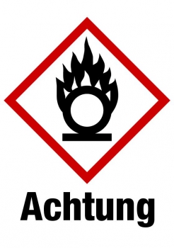 Kennzeichnungselement GHS 03 Achtung - PVC