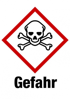 Kennzeichnungselement GHS 06 Gefahr - PVC