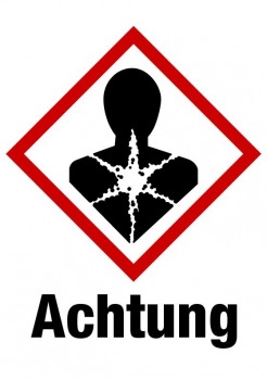 Kennzeichnungselement GHS 08 Achtung - PVC