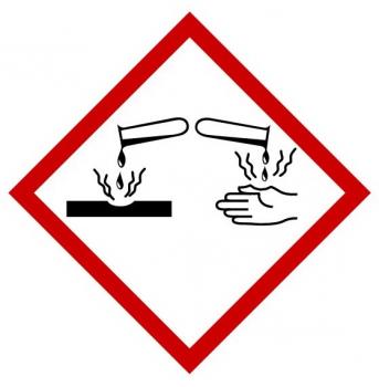 Kennzeichnungselement "Ätzwirkung" - GHS 05