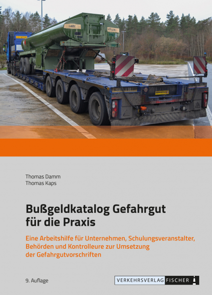 Bußgeldkatalog Gefahrgut für die Praxis - 2025