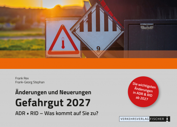 Änderungen und Neuerungen ADR/RID 2027 Buch