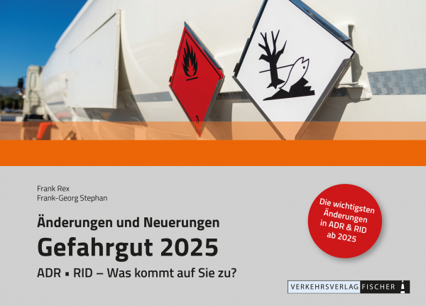 Änderungen und Neuerungen ADR/RID 2025 Buch