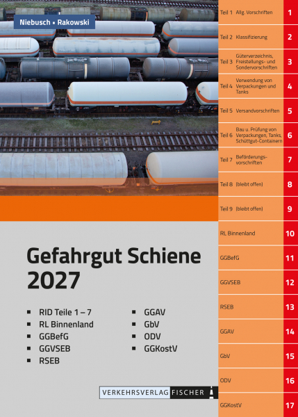 Gefahrgut Schiene mit RID 2027
