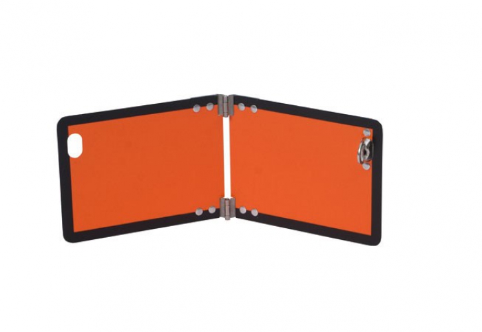 300x120 mm klappbar Warnschild Gefahrgut Orange ADR GGV Warntafel Set,400x300 