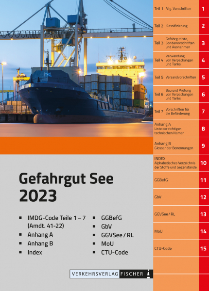 Gefahrgut See 2023 inkl. IMDG-Code Amdt. 41-22