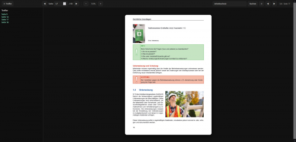 Prüfung von Leitern und Tritten - Ausbildung und Praxis - Web-Book