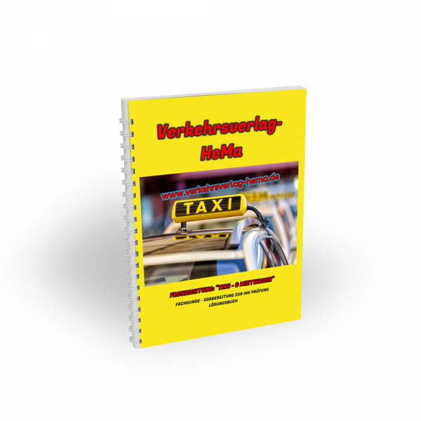 Lösungsbuch Sach- und Fachkunde für Taxi- und Mietwagen