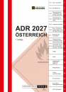 ADR 2027 Österreich mit Gefahrgutvorschriftensammlung & nationalen Vorschriften
