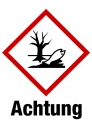 Kennzeichnungselement GHS 09 Achtung - PVC